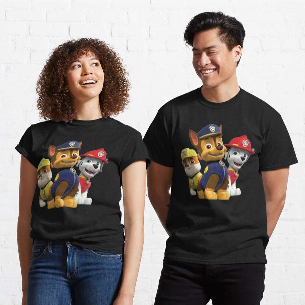 Paw Patrol Dog Movie Cartoon Fan Graphic Unisex T-Shirt